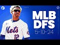 Mlb dfs picks  strategy for draftkings  fanduel 51024