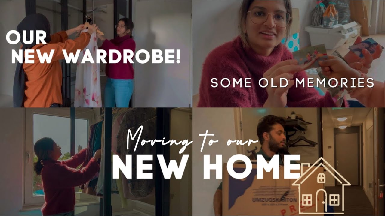 Our new wardrobe | Moving to our new home | Excited and Tired