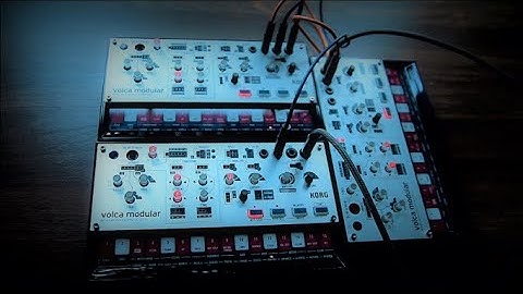 Korg volca modular x3   -   Minimal Music  ~  Haru  ~