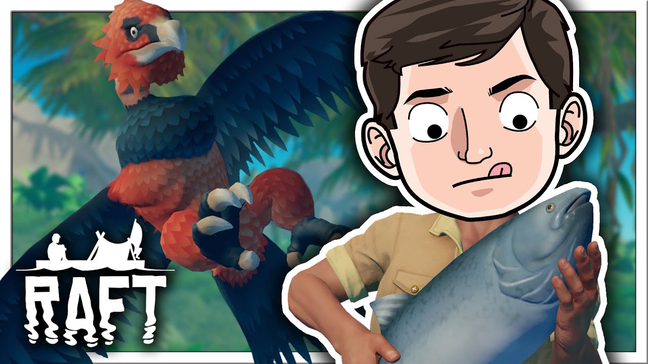 Attack of The Birds | Raft 02 - YouTube