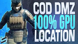 GUARANTEED GPU SPAWN LOCATION TO GET INSURED WEAPON SLOT - Call of Duty DMZ