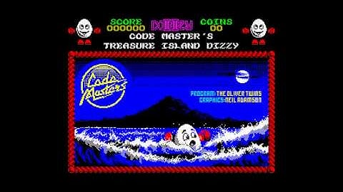 "Treasure Island Dizzy" title music, ZX Spectrum 128k
