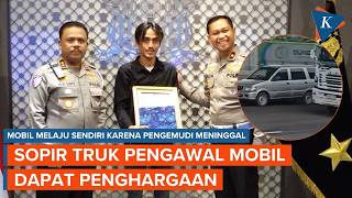 Download Lagu Sopir Truk Dapat Penghargaan Usai Kawal Mobil Melaju Sendiri di Tol Japek MP3