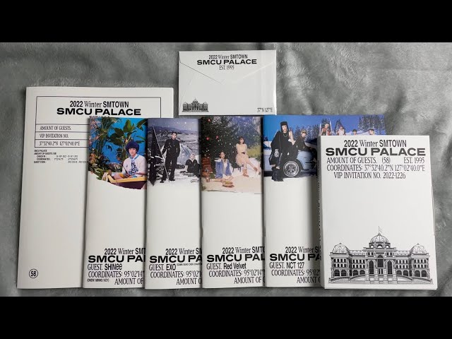 ♡Unboxing 2022 Winter SMTOWN : SMCU Palace (Portrait, Palace