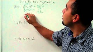 Apply the Distributive Property