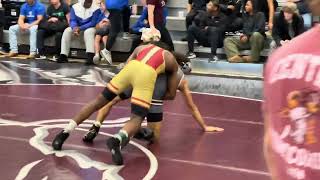 Antonio Mills Mill Creek vs Ty Murray Central Carroll 132lb Final GA Grappler Invitational 2024