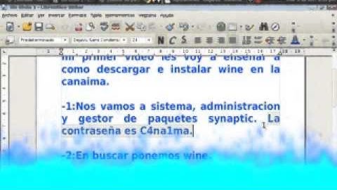 Como instalar Wine En Canaima - xXtutoriales3000