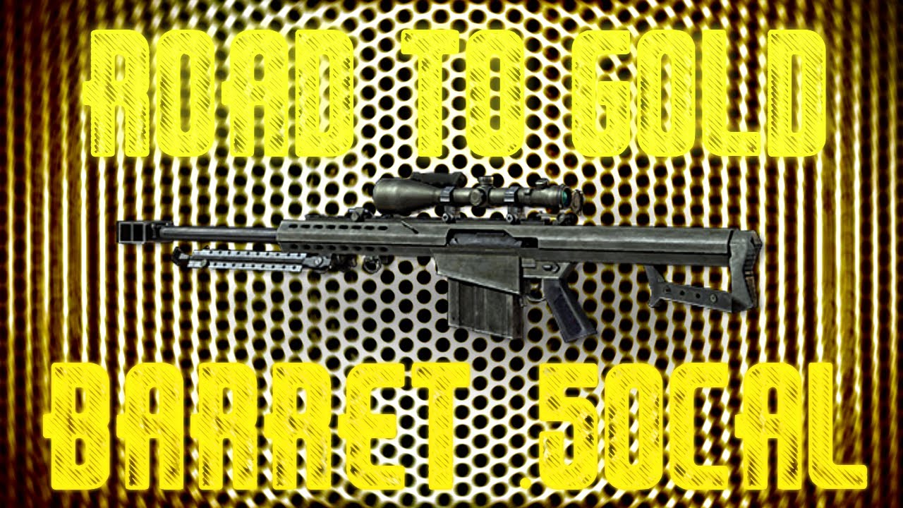 MW3: Road To Gold - (Barret .50cal)