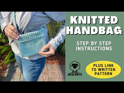 Knitted Handbag - YouTube
