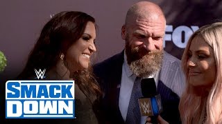 Download Stephanie Mcmahon And Triple H From The “blue Carpet”: Smackdown Exclusive, Oct. Video MP3 Stephanie Mcmahon And Triple H From The “blue Carpet”: Smackdown Exclusive, Oct.