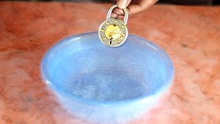 Experiment Liquid Nitrogen Vs Lock