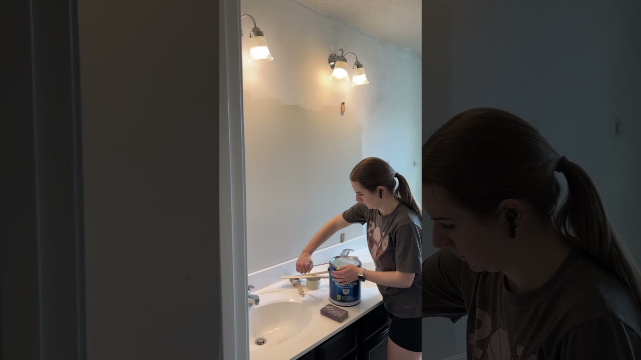 Painting my kids bathroom 