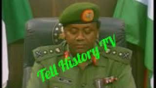 See How General Sani Abacha: The military dictator addressed Chief Earnest Shonekan after the coup.