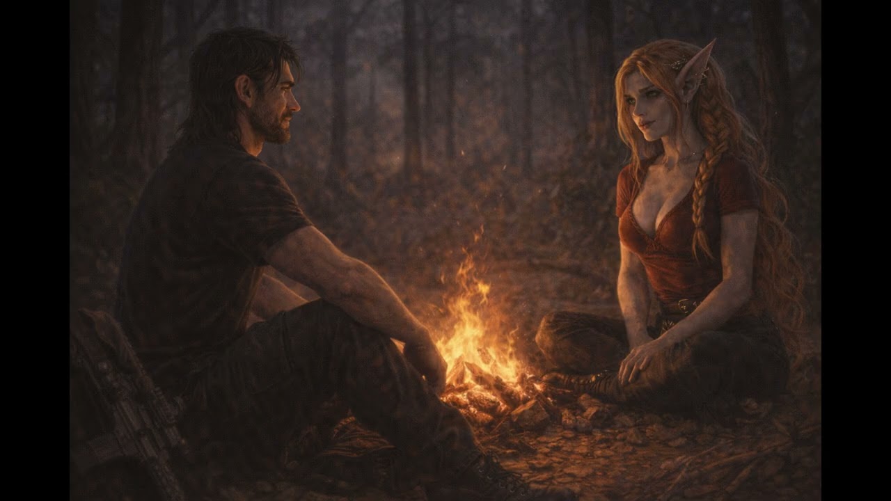 He Thought He Was Alone in the Forest — Until the Alien Woman Stepped from the Shadows