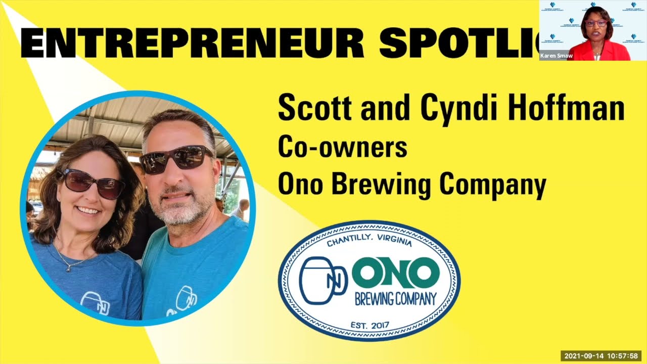 Entrepreneur Spotlight: Scott and Cyndi Hoffman, Co-Owners, Ono Brewing Company