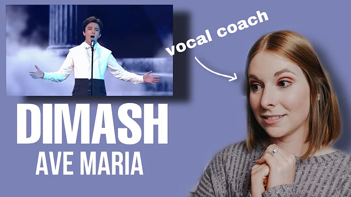 Vocal Coach reacts to Dimash-Ave Maria