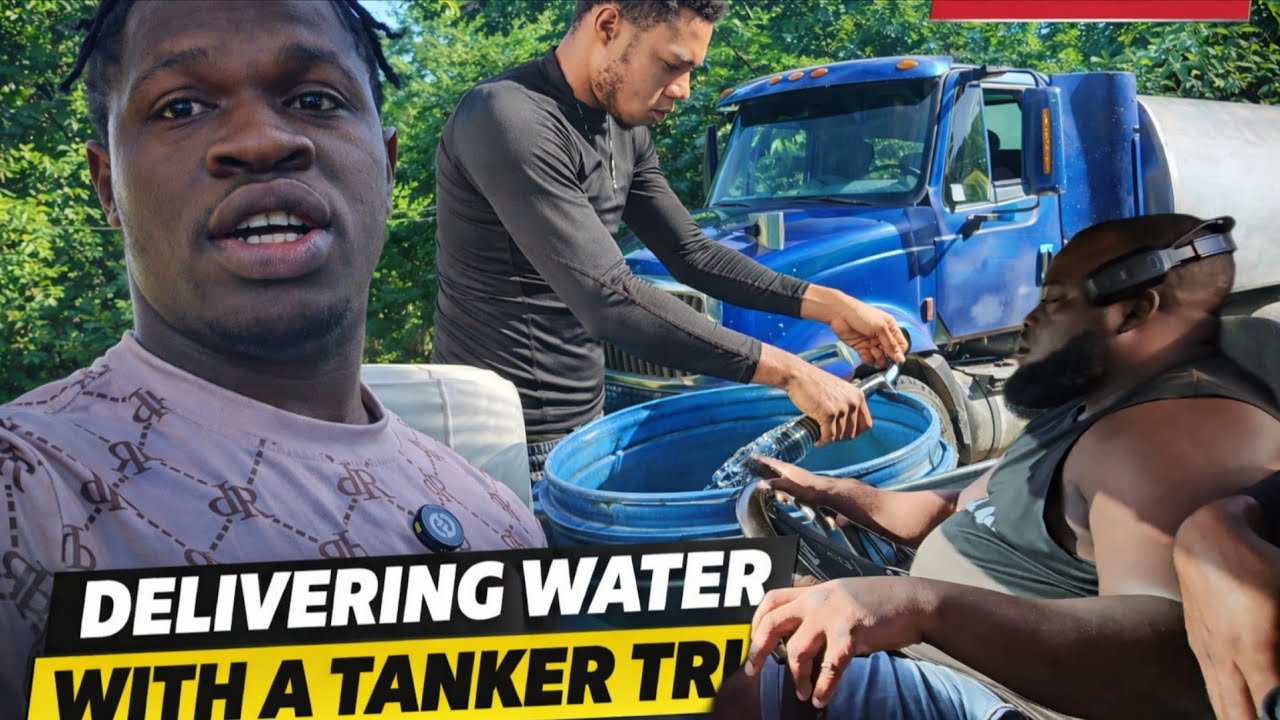 Water Delivery Mission in Portland Parish 💧🚛 | Top Truck Driver in Action!