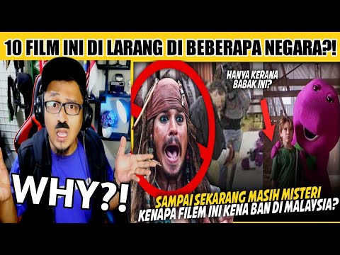 10 FILEM TERKENAL INI YANG DIHARAMKAN DI BEBERAPA NEGARA⁉️NOMOR 1 ADA DI MALAYSIA⁉️| Cak Lonjong