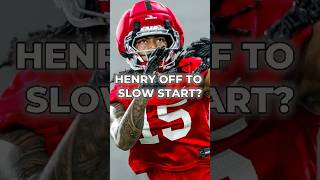 Chris Henry Jr. Is Still Figuring It Out At Ohio State Spring Practice #ohiostatefootballnews