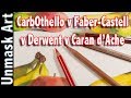 Pastel Pencil Review & Demo | Carbothello v Faber-Castell v Derwent v Caran d'Ache