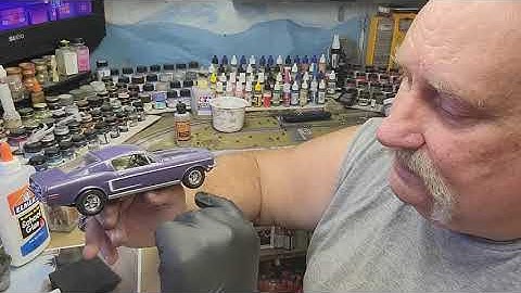 Simulating rust on model cars part 1