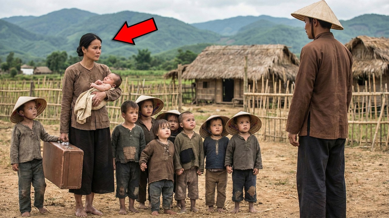 Góa phụ nghèo đói cùng 9 con cưới người lạ để sống sót — sự thật phía sau khiến ai cũng rùng mình!