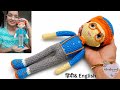 Crochet Blippi Doll Part 3 | Eyes and Hat Tutorial | 11 inches Tall Amigurumi Doll