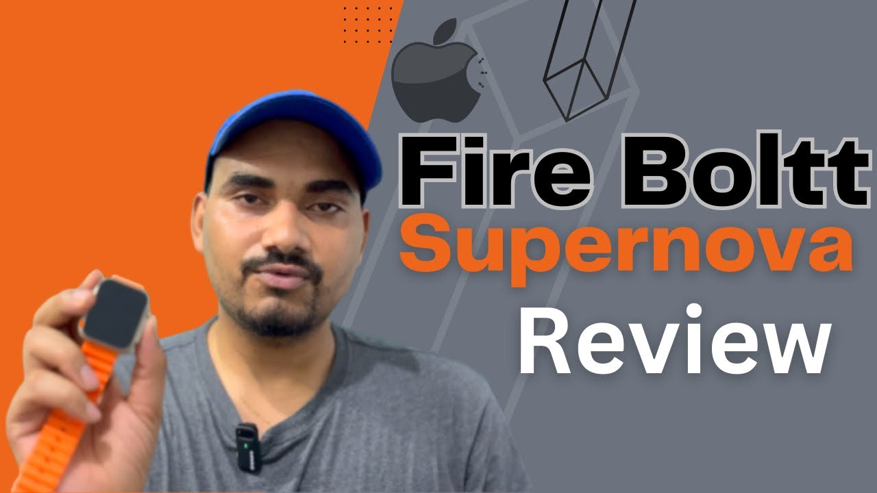 Fire Boltt SUPERNOVA  HONEST REVIEW after 30 Day Use (Apple Watch  First Copy) | TechPro Beast