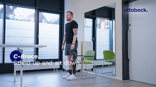 C-Brace. Stand up and sit down. | Ottobock
