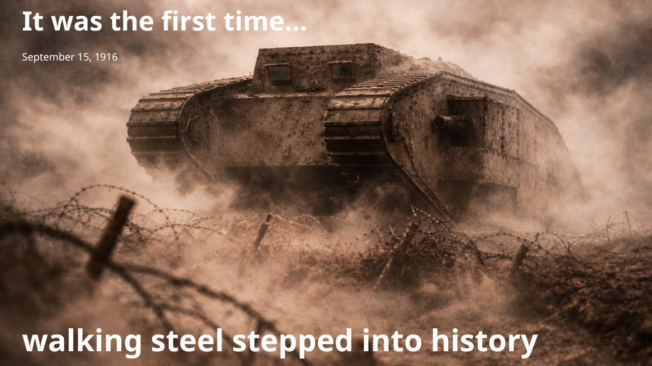 BM Tank History | It was the first time… walking steel stepped into history