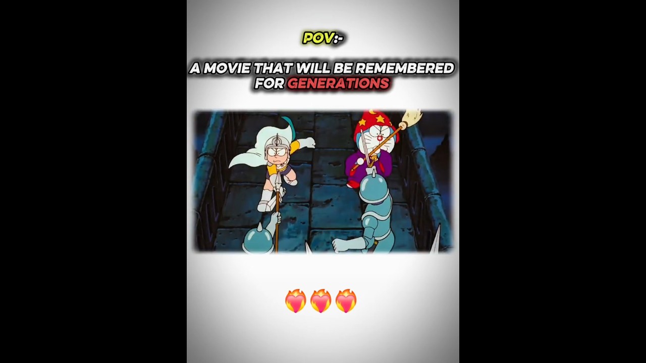 The goated Doraemon movie that made childhood special ❤️‍🔥❤️‍🔥❤️‍🔥🥹🥹🥹✨️✨️✨️//