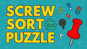 🧩 Screw Sort Pin Puzzle Gameplay | Smart & Addictive Challenge!