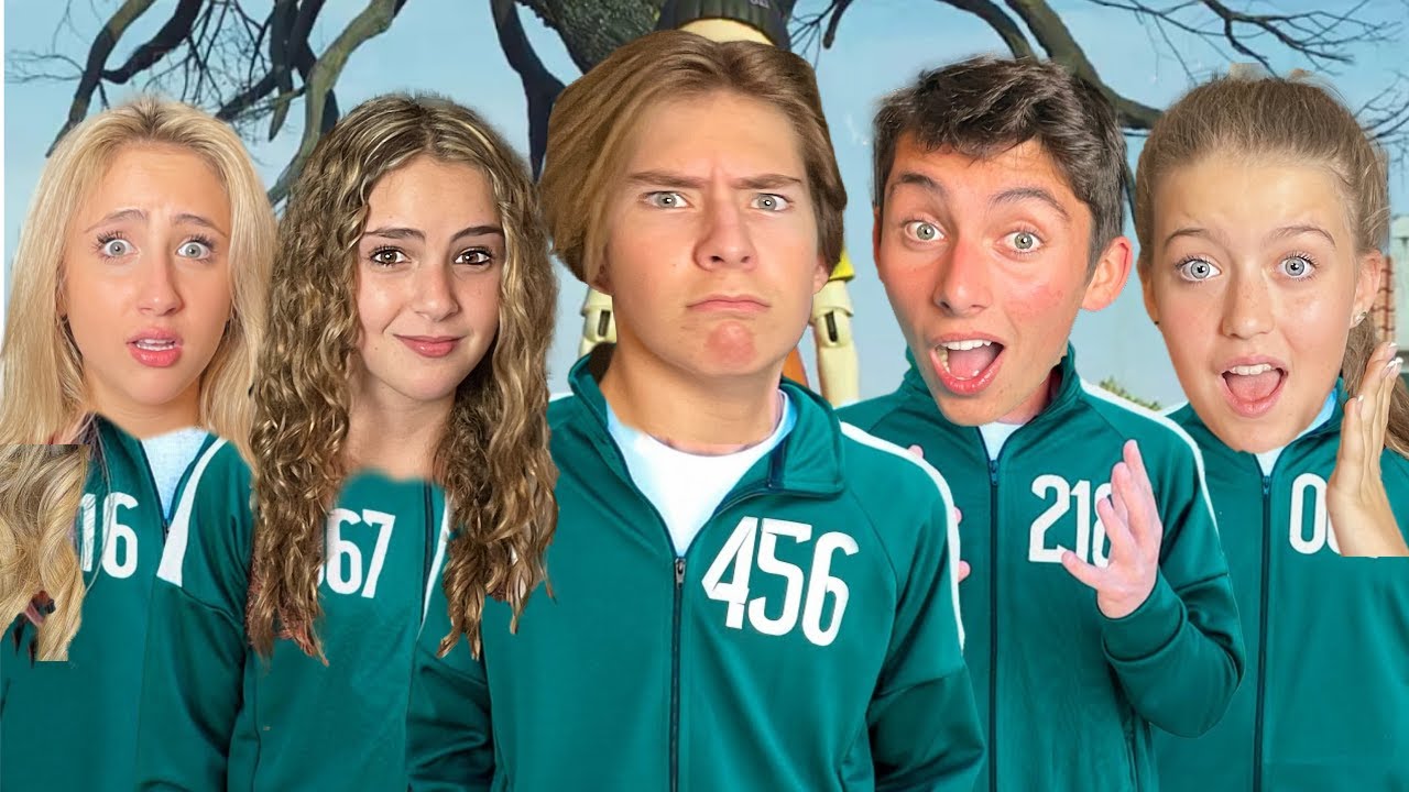 Playing SQUID GAME in Real Life! Netflix new Challenge Announcement