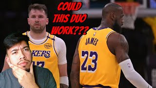 Will This Duo Win A Championship??? | Reacting To Is LeBron Making Luka Worse?