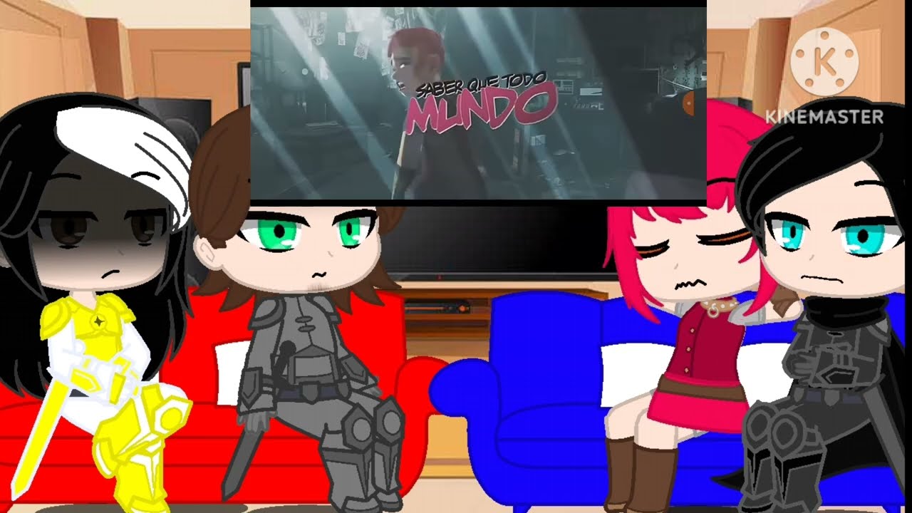 Caçadores de trolls reagindo ao rap do Ballister e Nimona(Nimona)(Papyrus da Batata)[AS/AU].