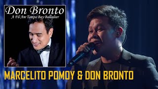 MARCELITO POMOY with DON BRONTO