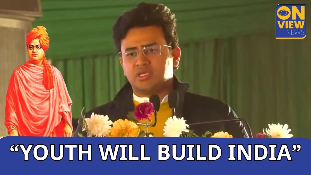 “Tejasvi Surya’s Powerful Youth Day Speech | Swami Vivekananda’s Vision for New India”