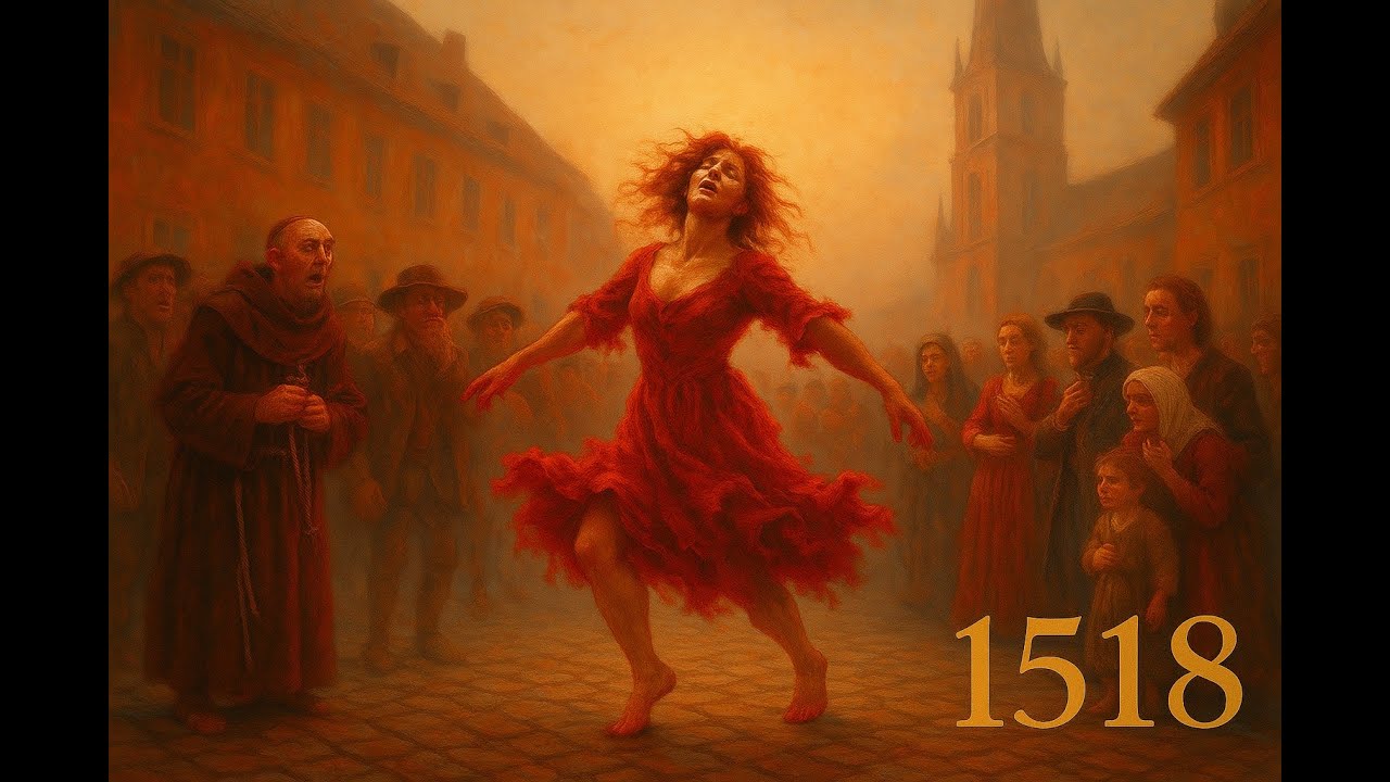 1518 | Безмолвное безумие в Зальцбурге: Танцевальная чума (AI-реконструкция)