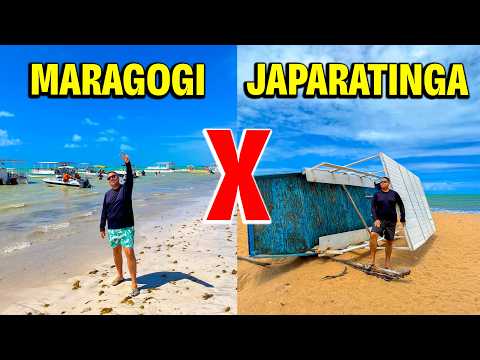 JAPARATINGA ou MARAGOGI? Qual o MELHOR Destino Para Ir?