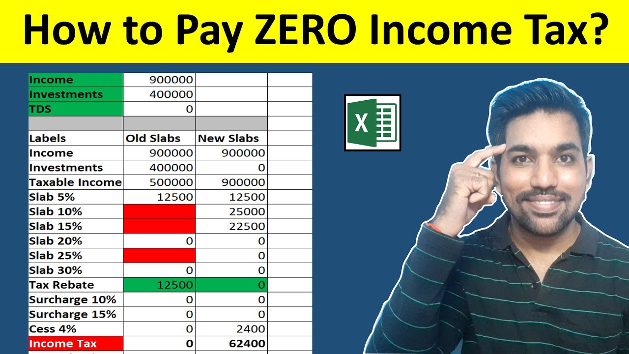 how-to-pay-zero-income-tax-with-tax-rebate-income-tax-calculation