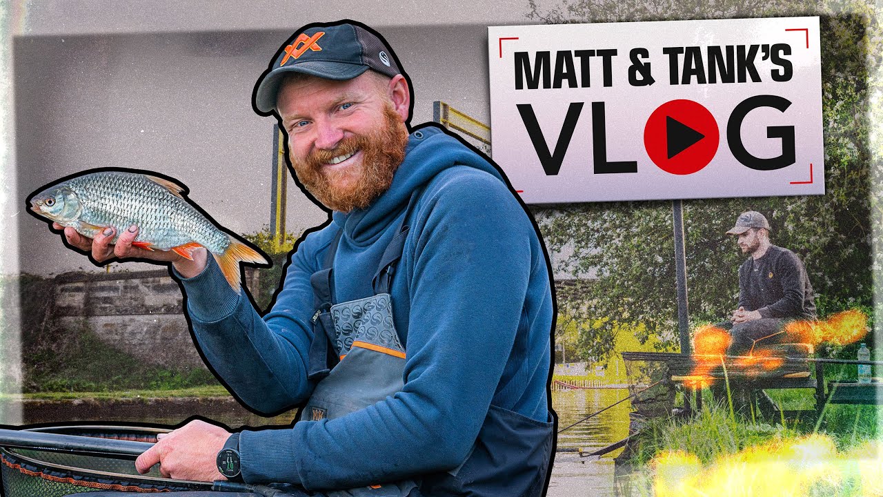 Catching Fish On A Deep Canal | Matt and Tank VLOG 