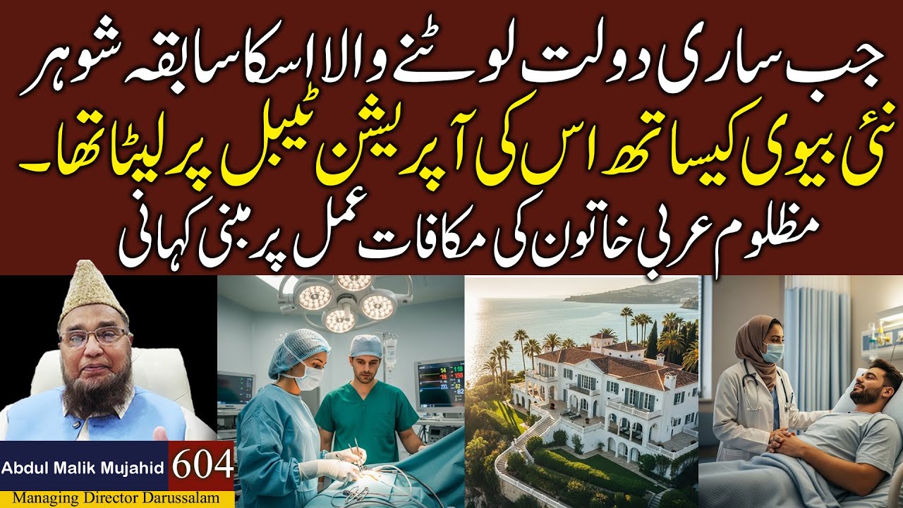 Jab Sari Dolat Lotne Wala Iska Sabka Shoher is ki opration Table per Leta Tha | Story No 604