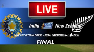 Live India Vs New Zealand Champion Trophy 2025 Final Odi Nz Vs Ind Live ...