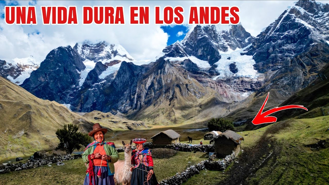 Una vida DURA pero FELIZ un PARAÍSO ESCONDIDO en los andes del Perú 