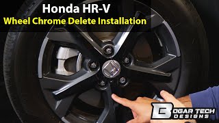 Honda HR-V 2023-2025 Wheel Chrome Delete Installation