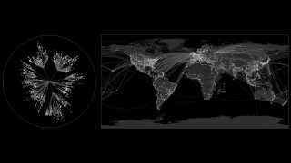 The Hidden Geometry of Global Contagion (Movie s2)