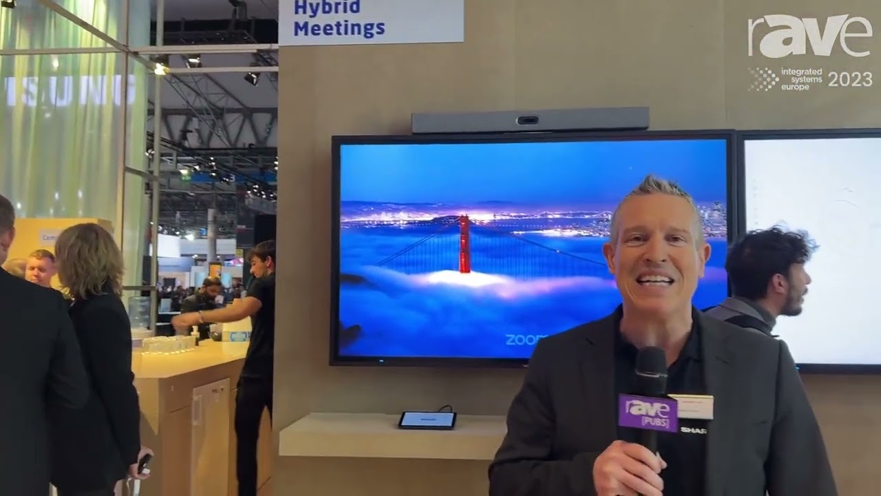 ISE 2023: Sharp/NEC Showcases PA1705UL Professional Laser Projector