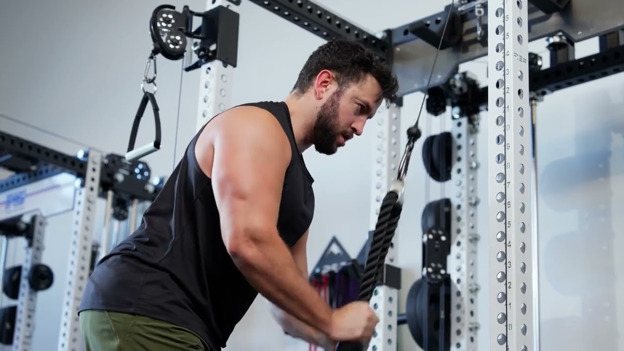 How to Do Tricep Pushdowns with a Rope Step by Step Breakdown