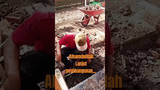 Alhamdililah Lanjut Pembangunanrenovasirumah  art sugi2039