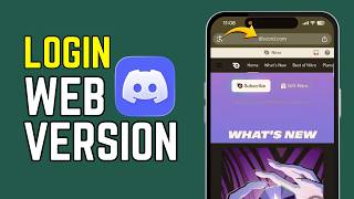 Discord Web Login On iPhone 2026 | How To Sign In Without App (iOS Guide)